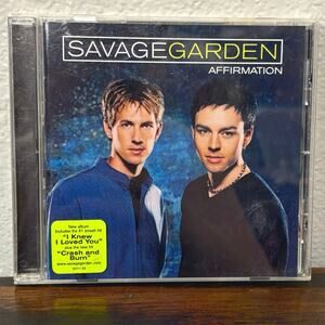 Savage Garden Affirmation CD 1999 Sony Music 90s Media Y2K Rock Grunge